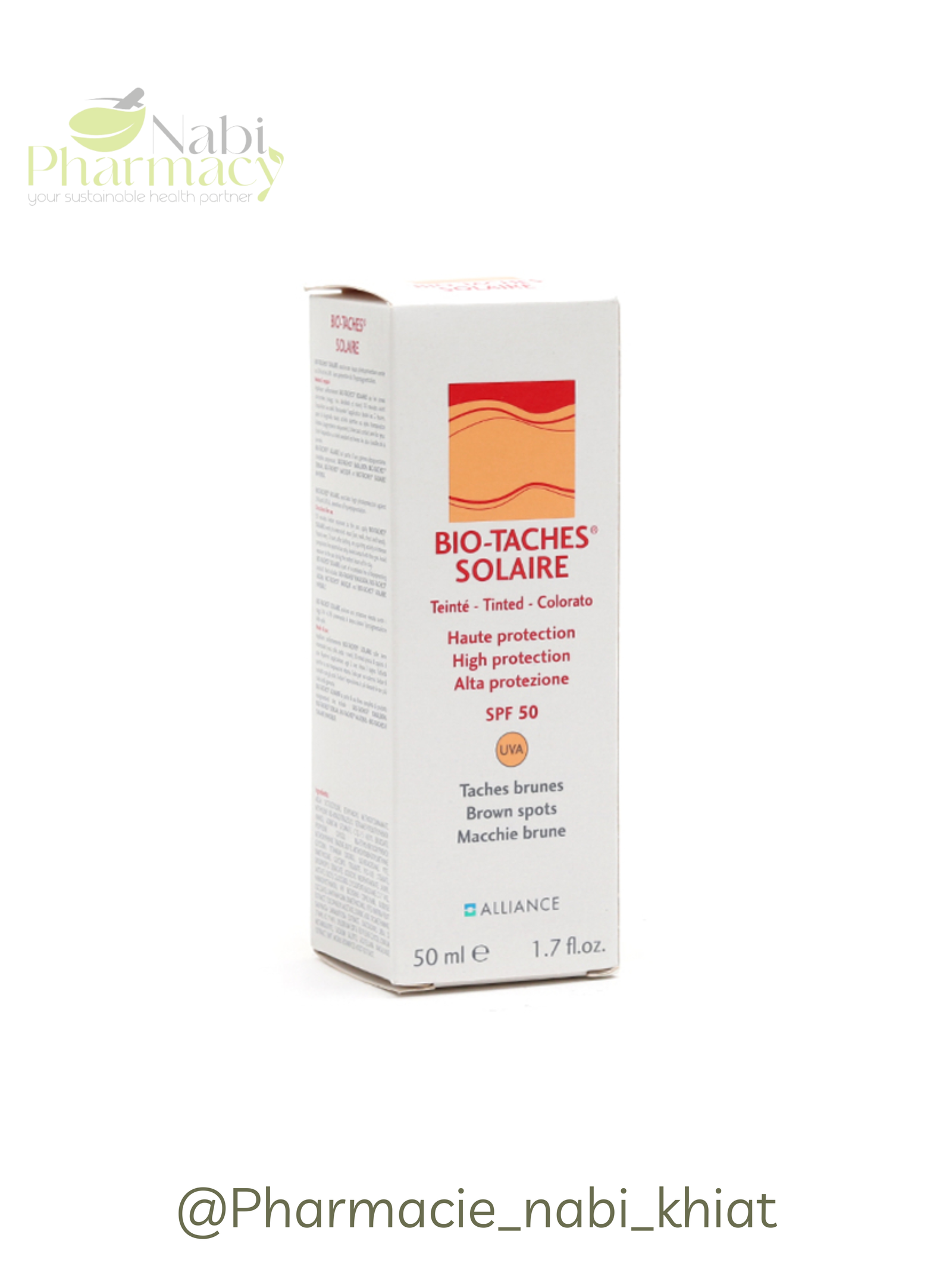 BIO-TACHES ECRAN TEINTE 50 ML